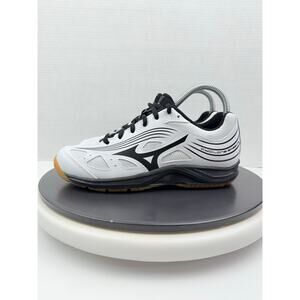 Mizuno Cyclone Speed 3 Womens Size 8.5 Volleyball Pickleball Black White Shoes